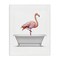 Stupell Industries Traditional Flamingo in Bath Canvas Wall Art Design by Annalisa Latella